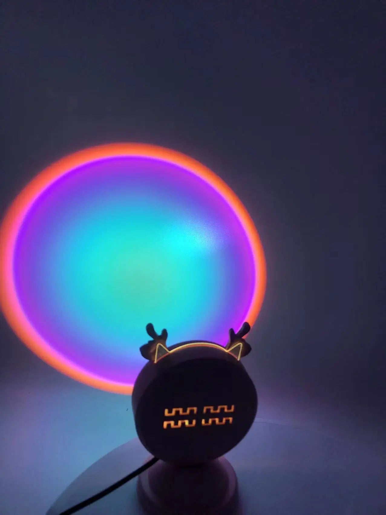 Mini Sunset Light Net Red Sunset Light Floor-To-Ceiling Photo Projection Dusk Warm Light Dawn Dawn Light USB Night Light