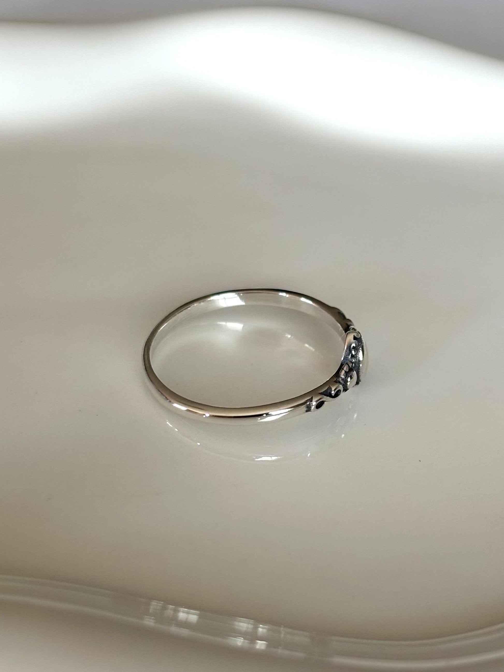 Whisper of Bali Dainty Silver Ring – Timeless Simplicity with Island Soul
